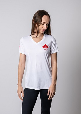 M21 Maccabi Canada ATC White T-Shirt W