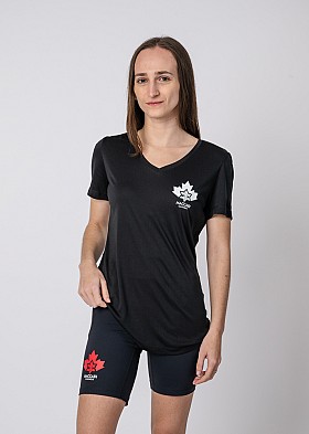 Maccabi Canada ATC Team Canada Black T-shirt W