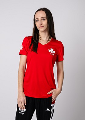 M21 Maccabi Canada ATC Red T-Shirt W
