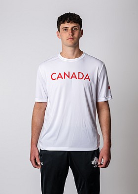 Maccabi Canada ATC Team Canada White T-shirt M 