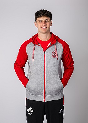 Team Canada's Full-Zip Adidas Hoodie Sweatshirt Unisex M